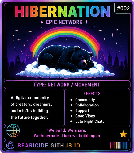 HiberNation trading card