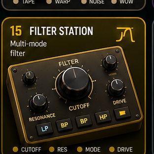 Filter Station tile
