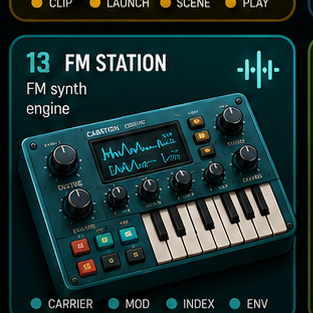 FM Station tile