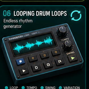 Looping Drum Loops tile