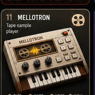 Mellotron tile