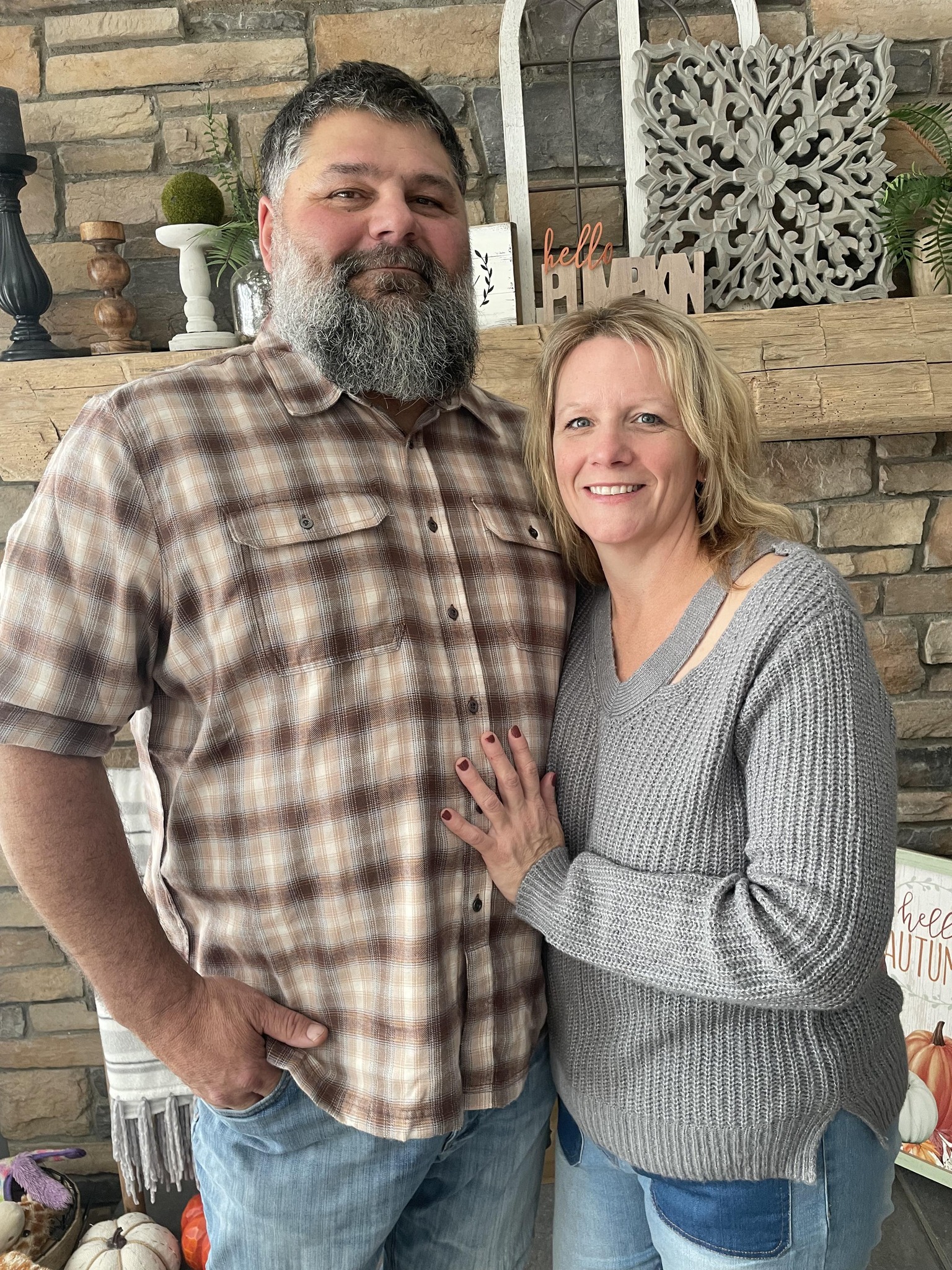 Bill and Tammy - Owners of Trackside Café